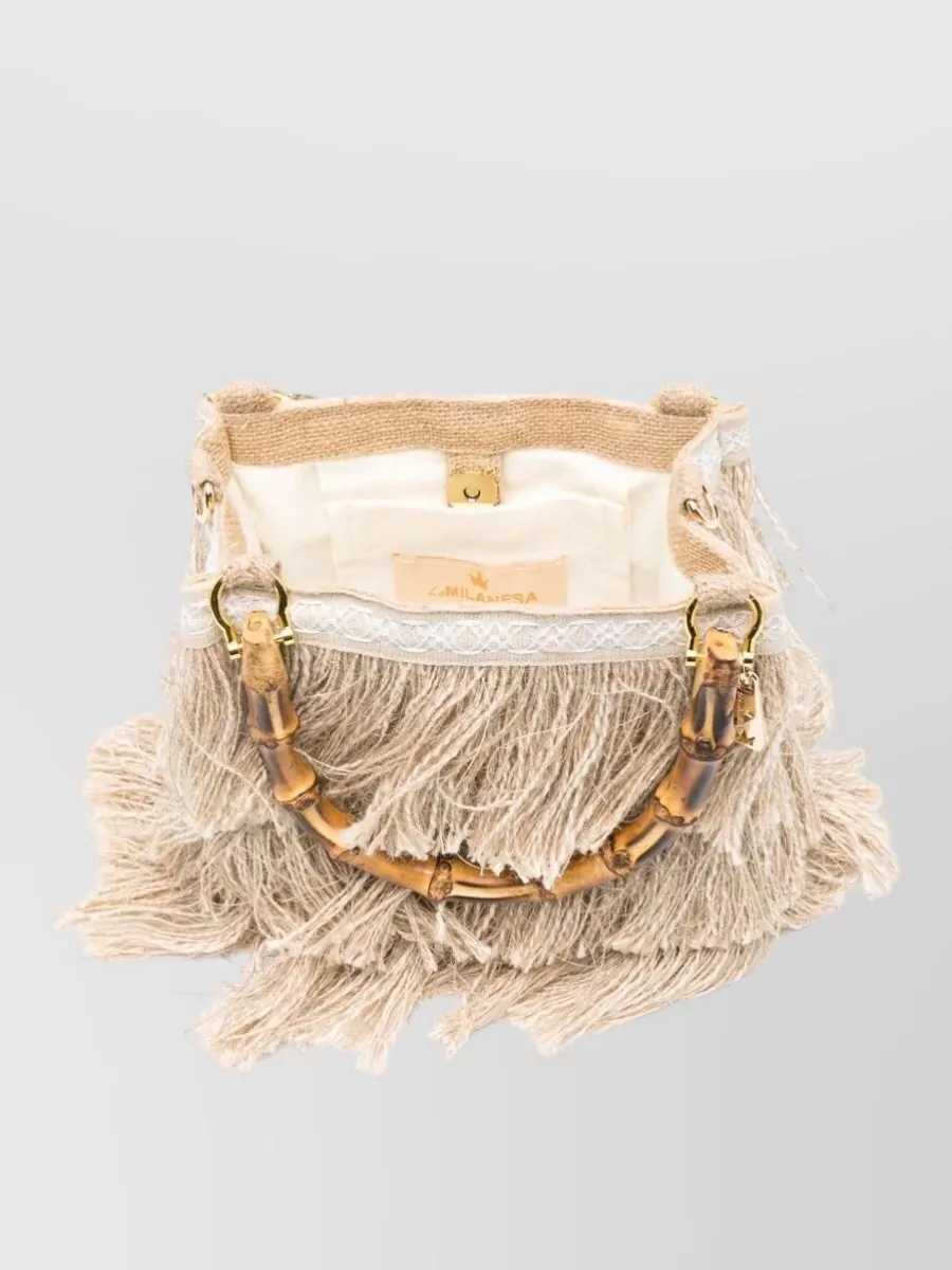 La Milanesa Fringe Tote Bag