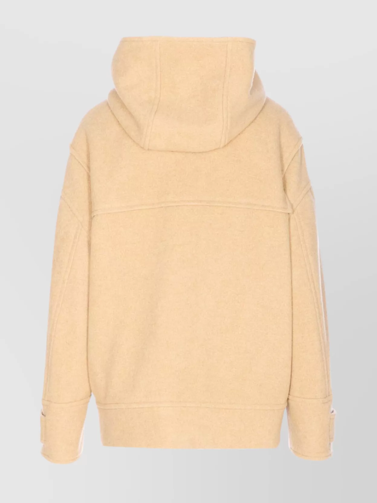 Circolo 1901 Hooded Jacket With Long Sleeves And Pockets In Neutral