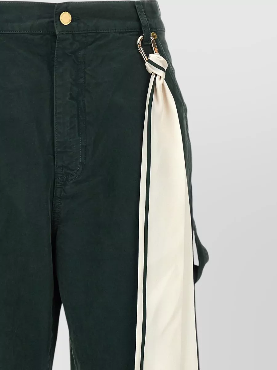 Darkpark Lisa Trousers Belt Loops Back Pocket Hem