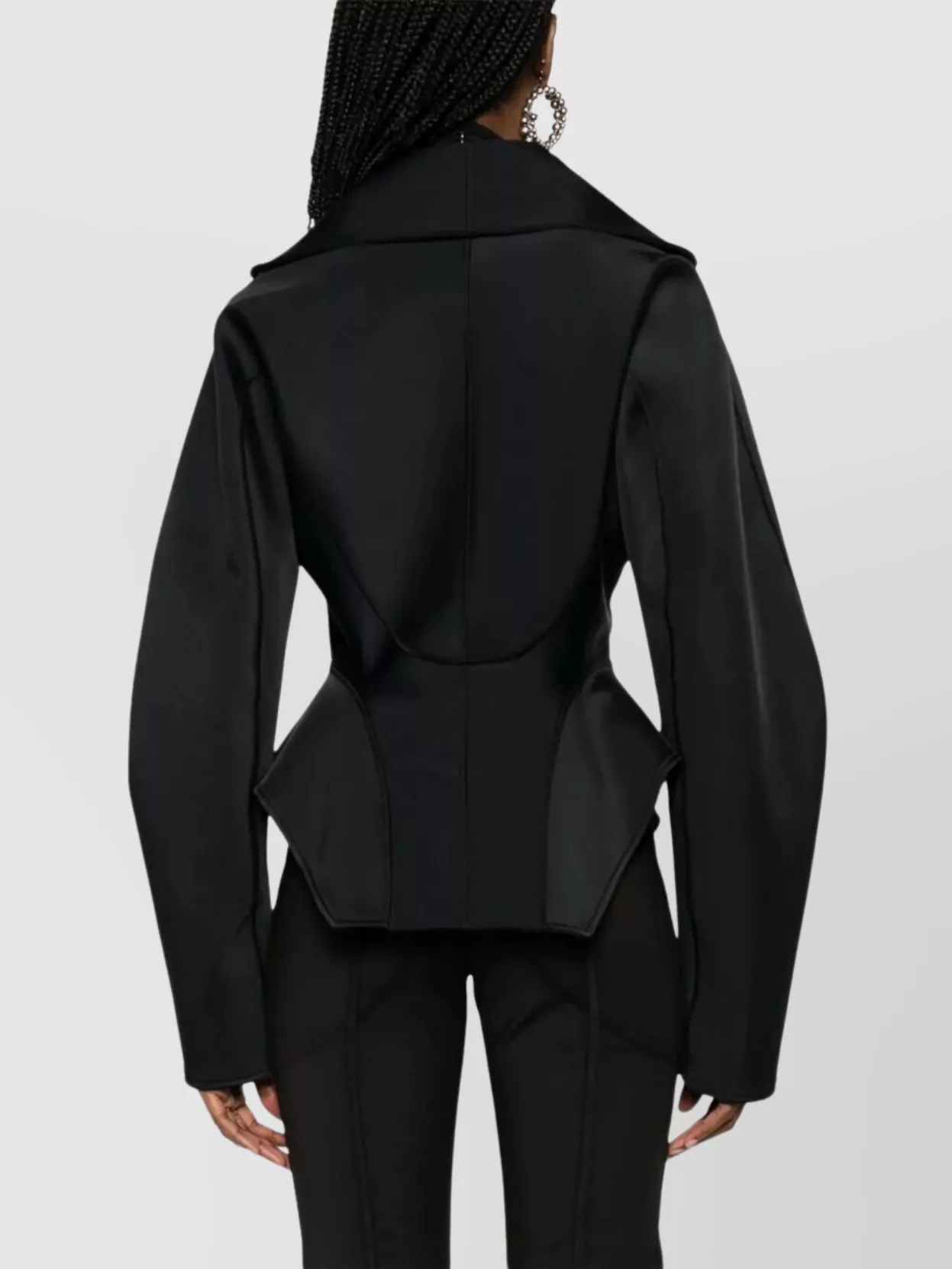 Mugler Tailored Jacket High Collar