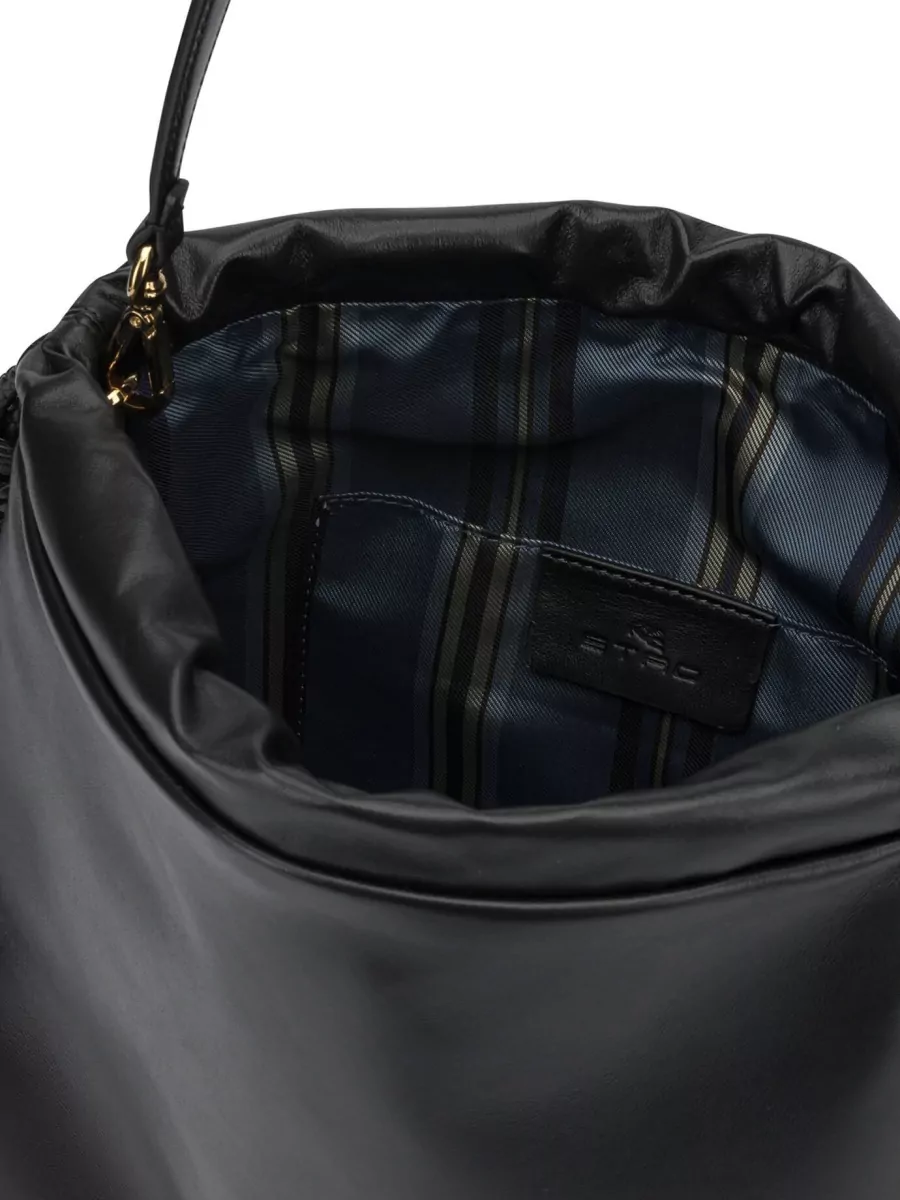 Etro Medium Leather Bucket Bag
