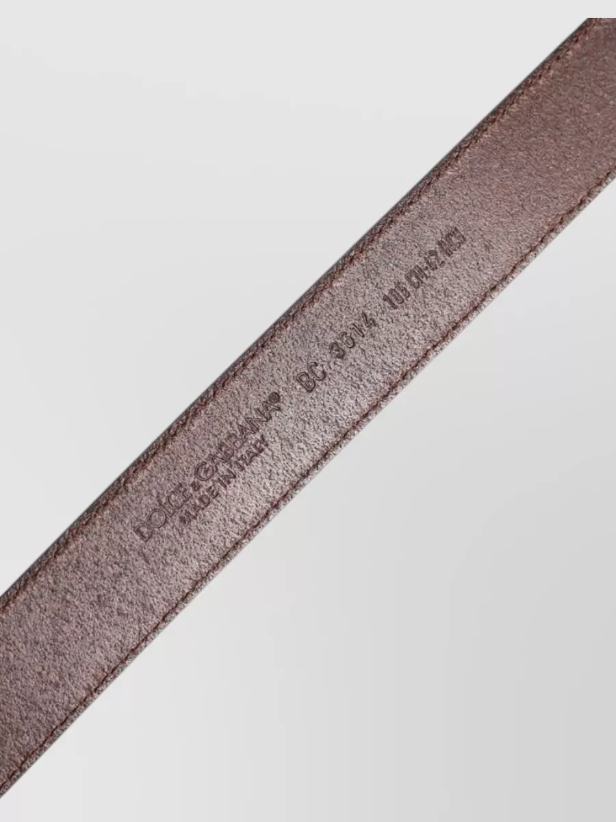 Dolce&Gabbana Leather Belt
