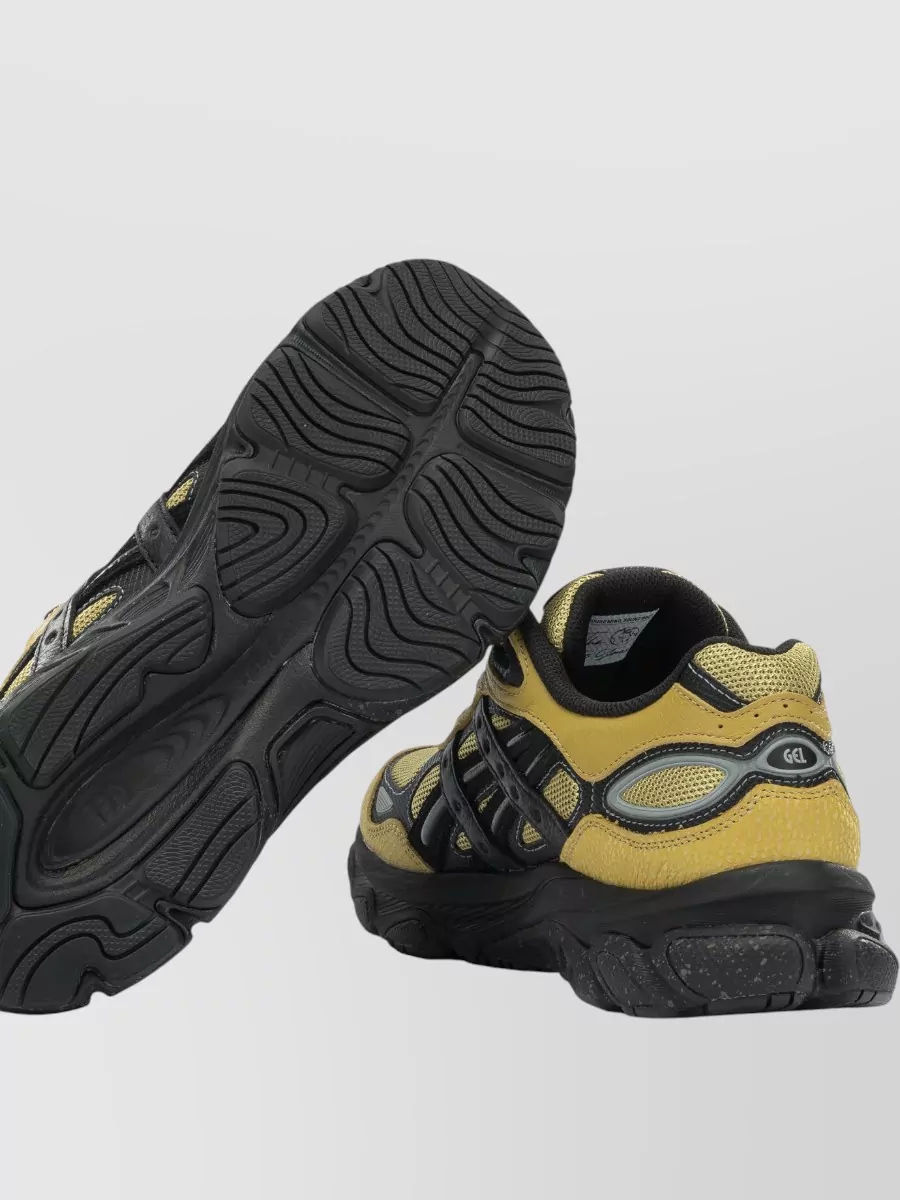 Asics Sneakers Slip On Mesh Panels Rubber Sole