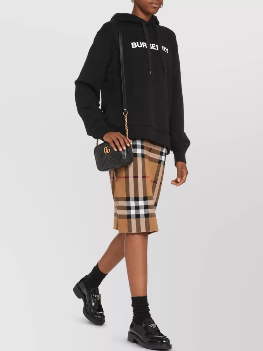 Burberry printed cotton tank top