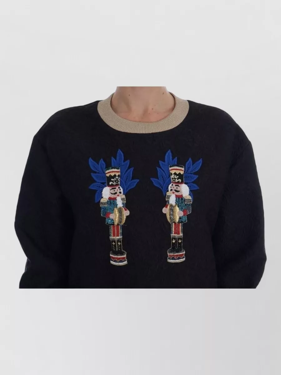 Dolce&Gabbana Silk Cotton Sweatshirt