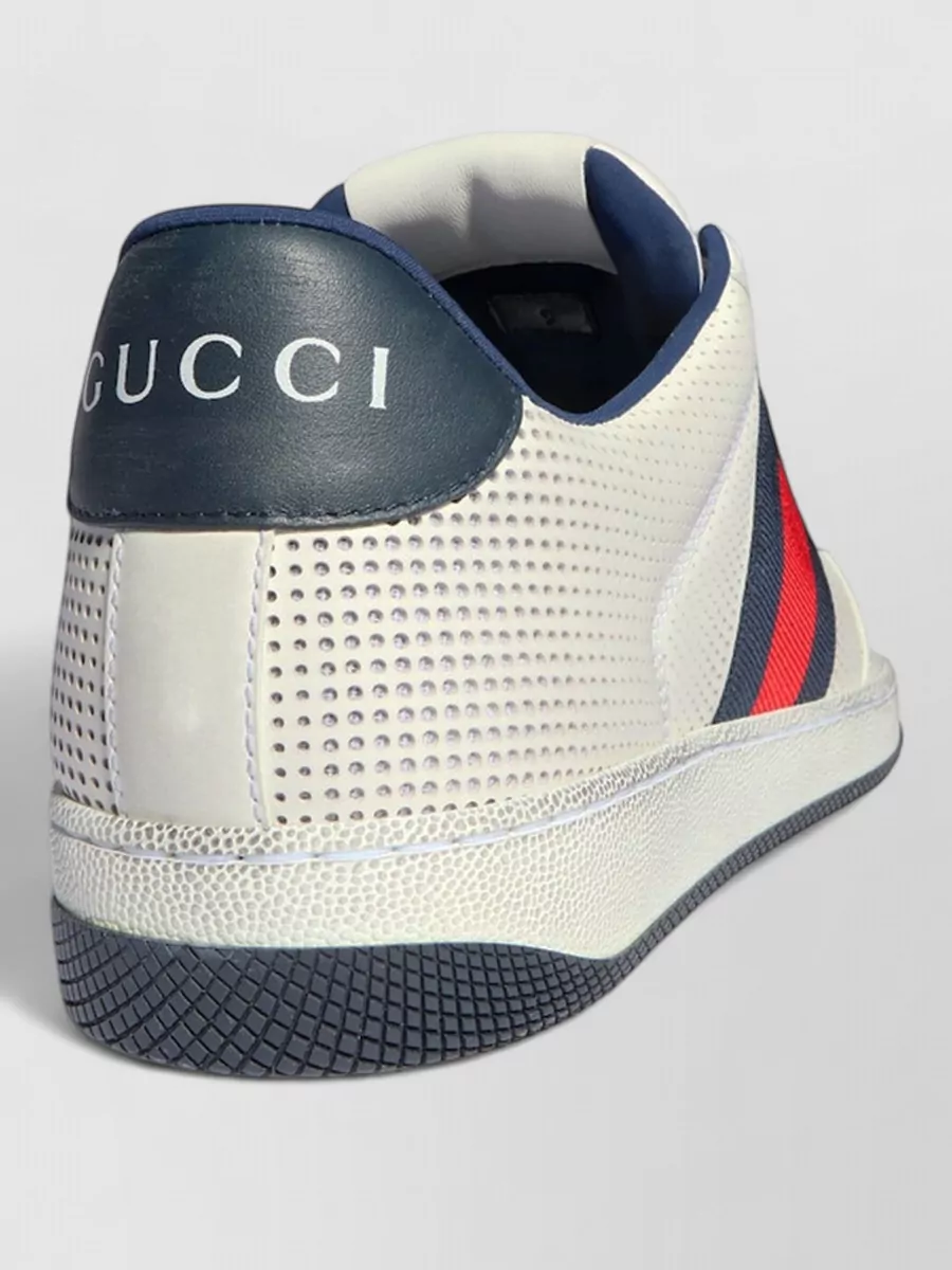 Gucci Leather Screener Sneakers