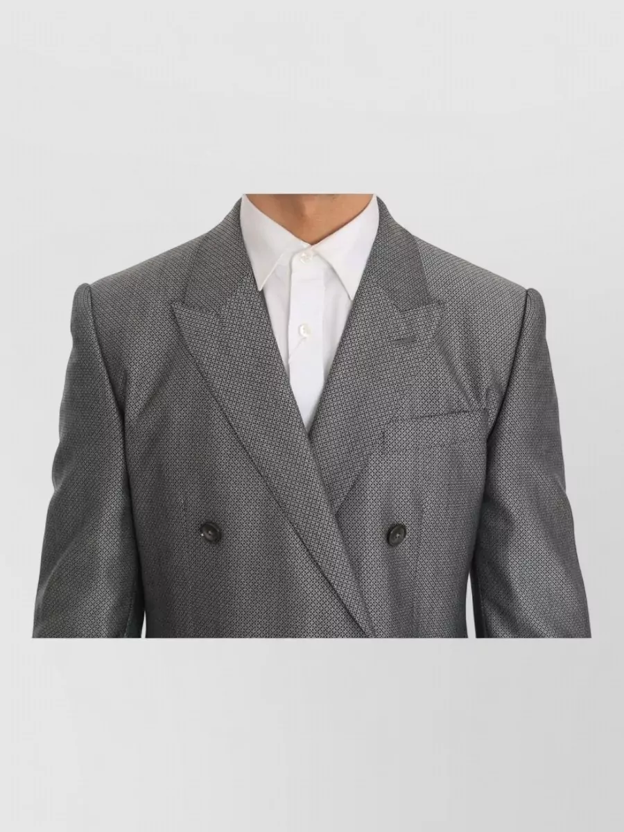 Dolce&Gabbana Wool Slim-Fit Blazer