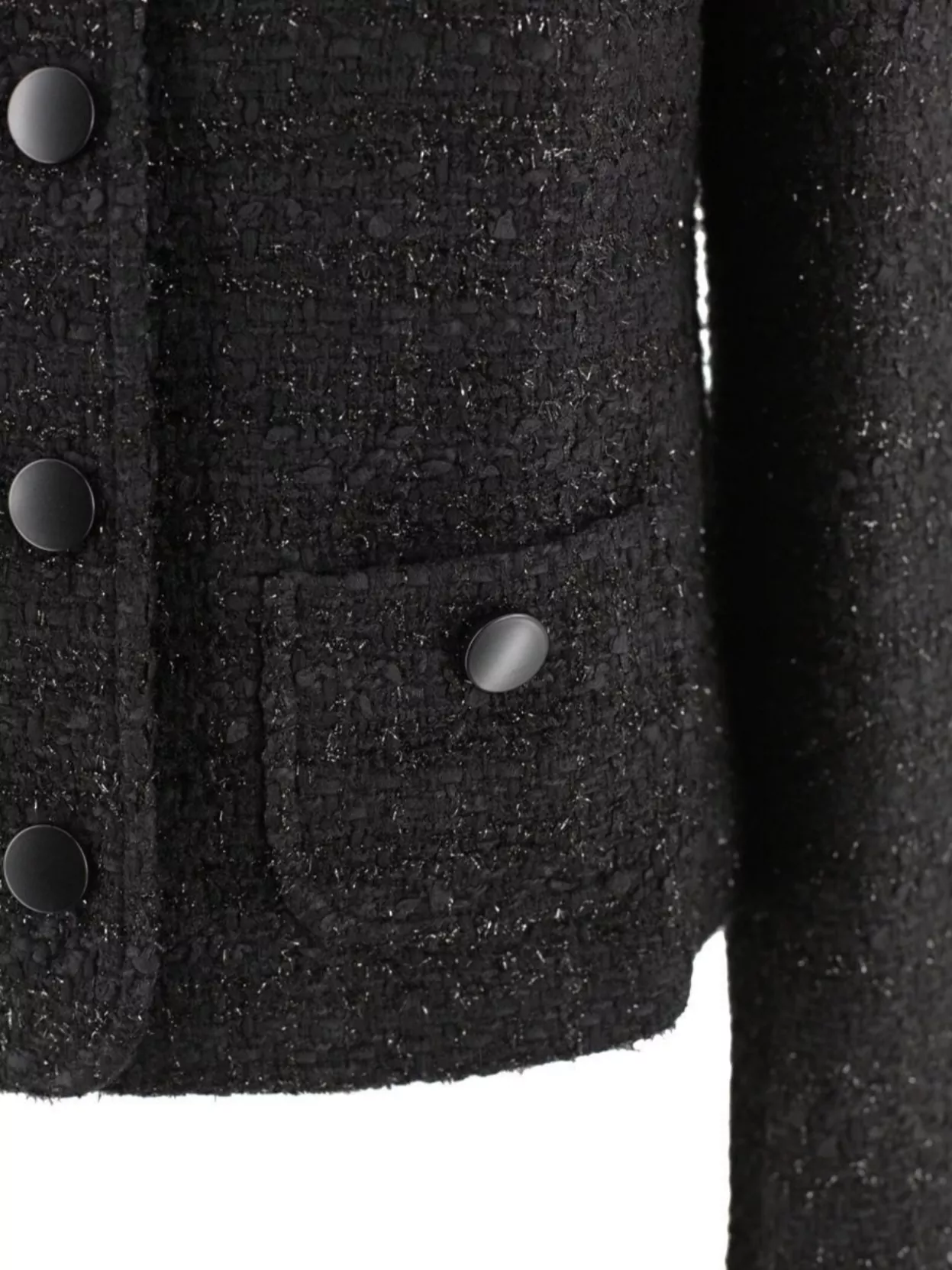 Tagliatore Textured Fabric Blazer Front Pockets