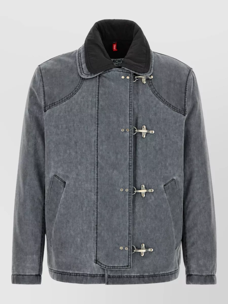 Fay nylon padded duffle coat