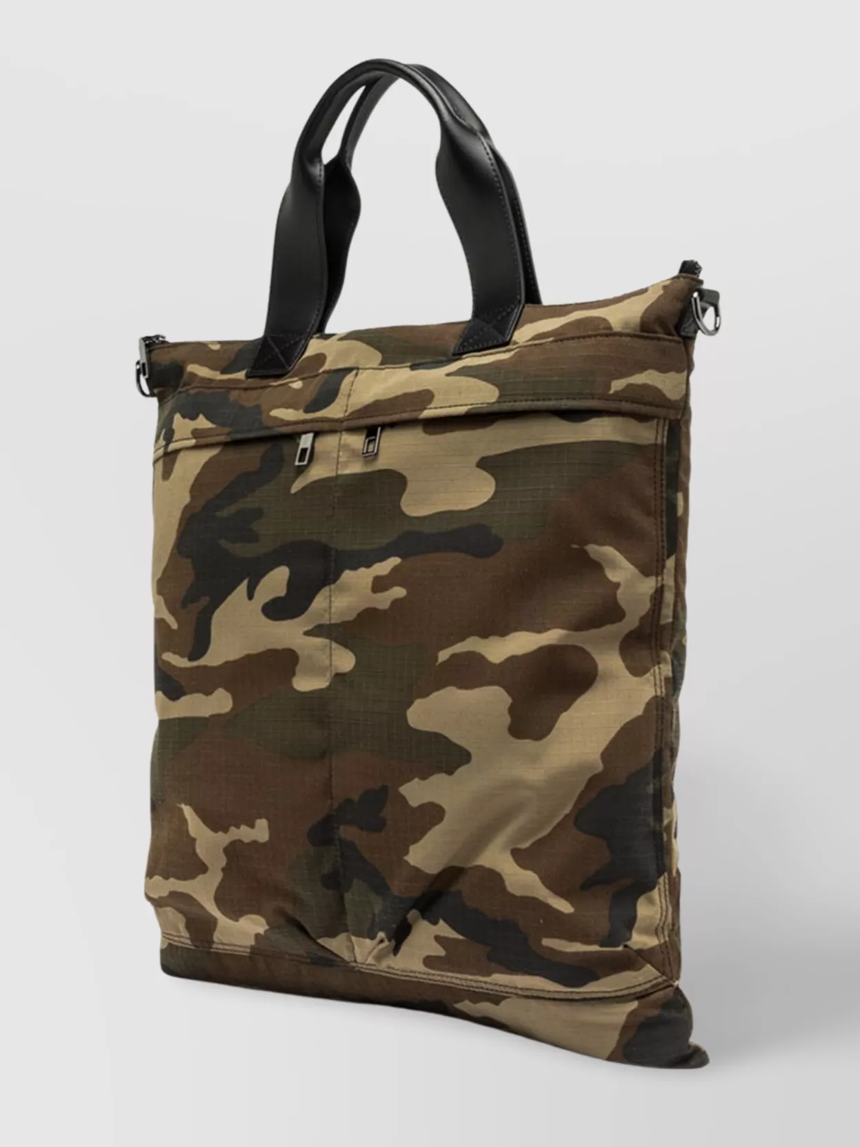 Gianni Chiarini Backpack With Camouflage Pattern And Exterior Pocket