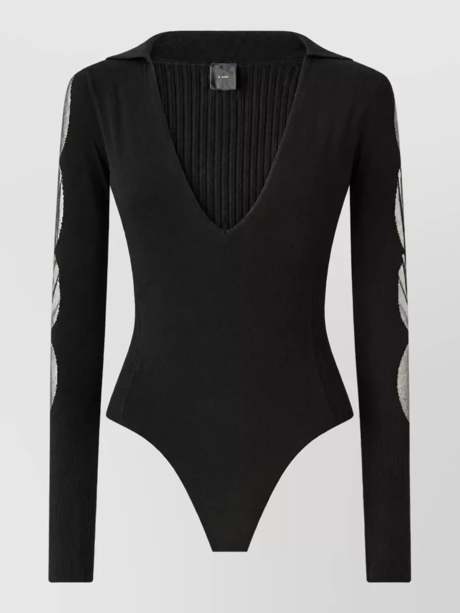 Pinko viscose polyester bodysuit