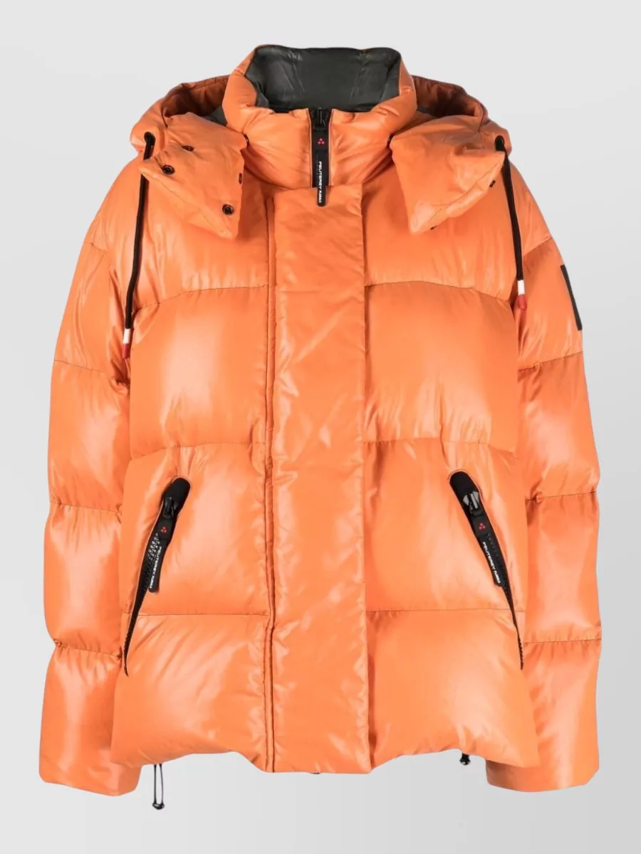 Peuterey Kasha Hooded Down Jacket Quilted Design