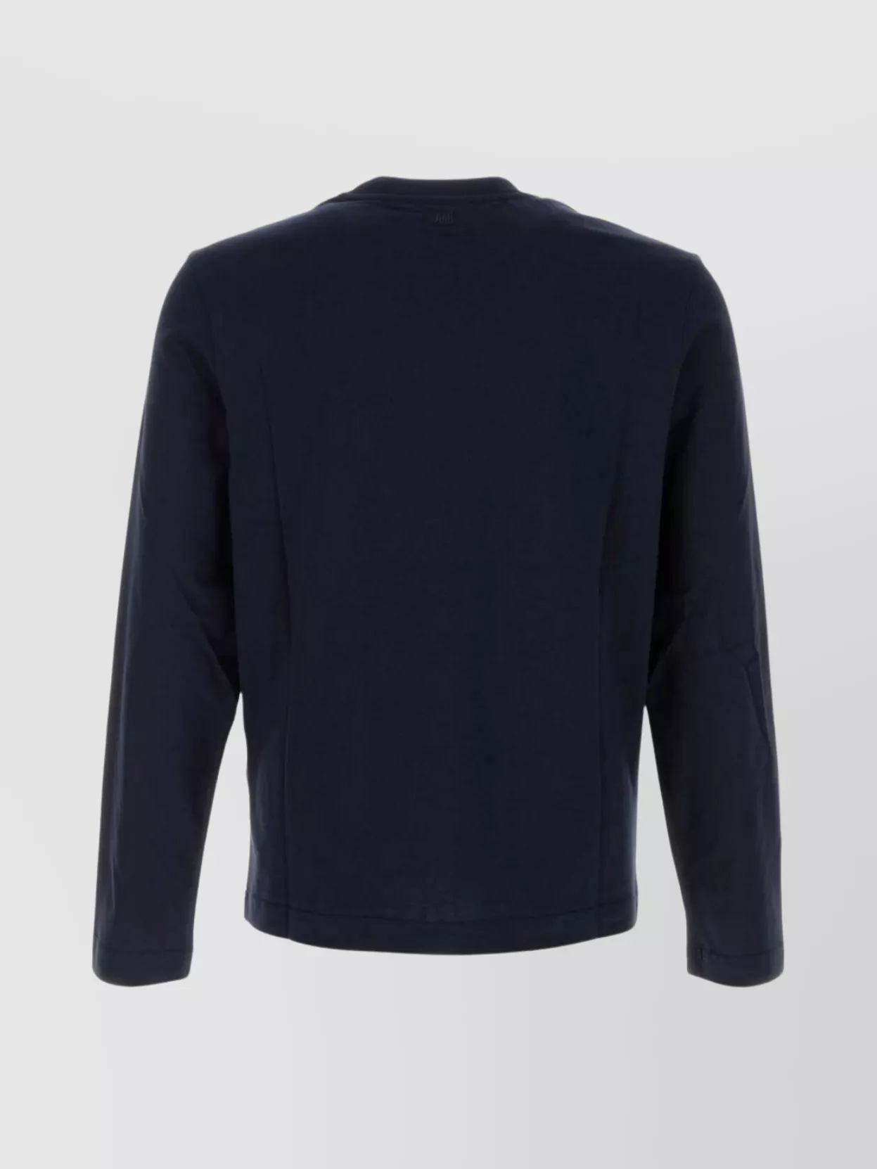 Ami Alexandre Mattiussi Crew Neck Long Sleeve Cotton T-shirt In Multi