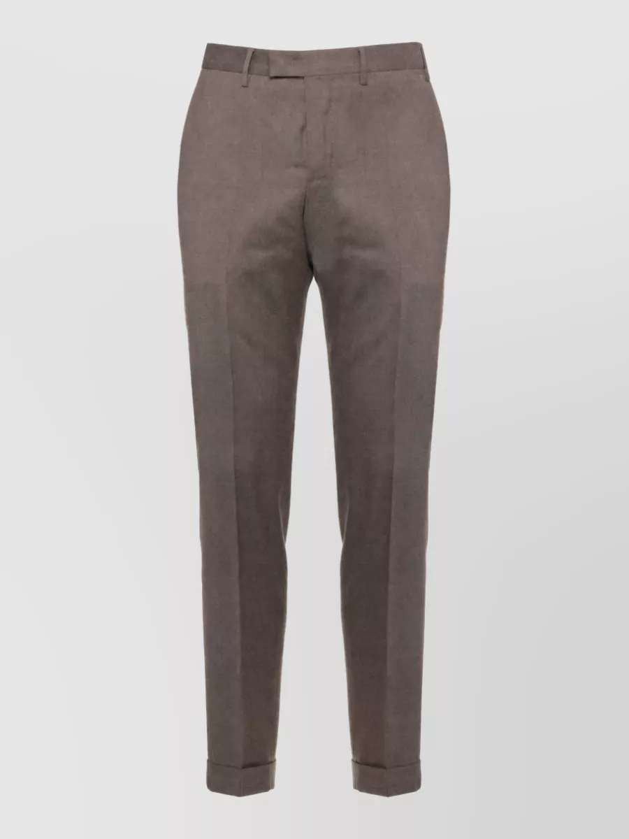 Pt Torino virgin wool straight-leg suit trousers