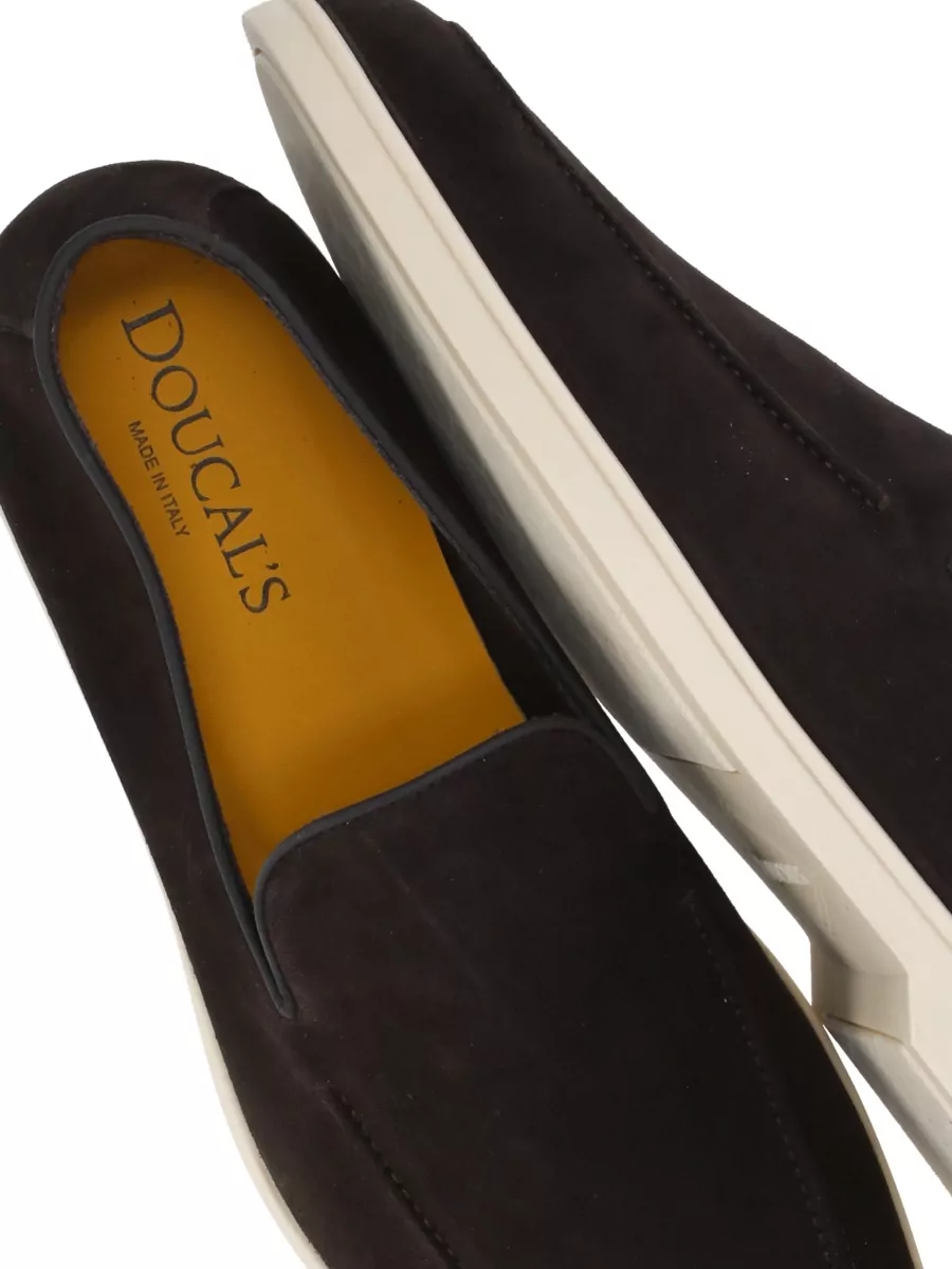 Doucal's Suede Leather Loafers