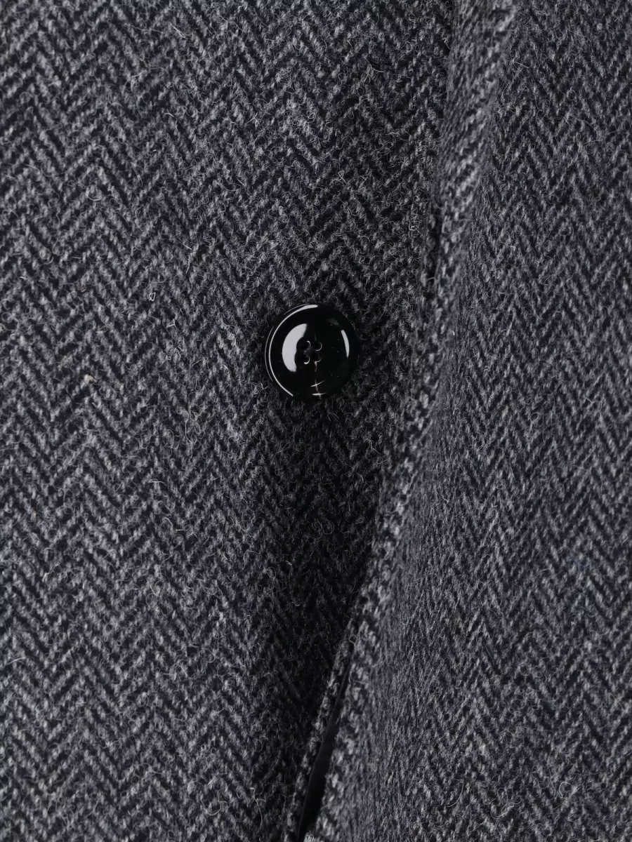 Lardini Wool Single Breasted Coat