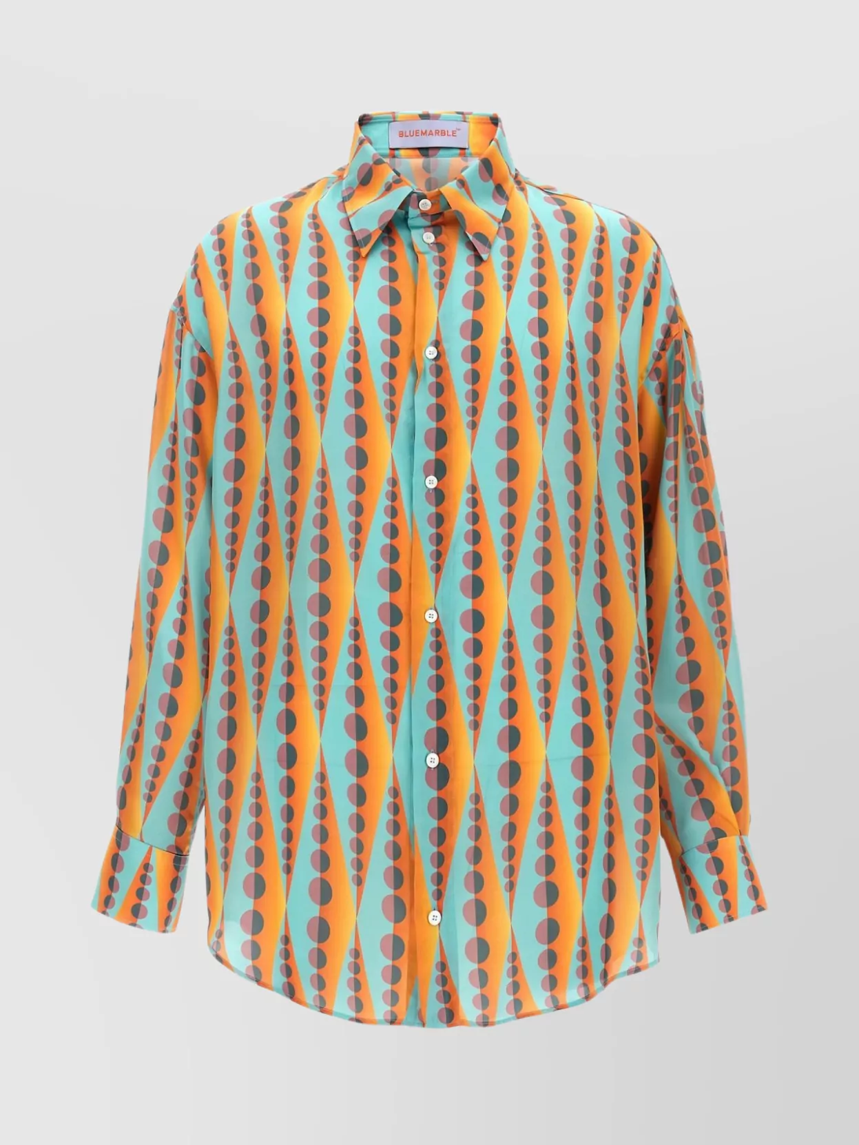 Bluemarble 'geometric Pattern' Long Sleeve Shirt