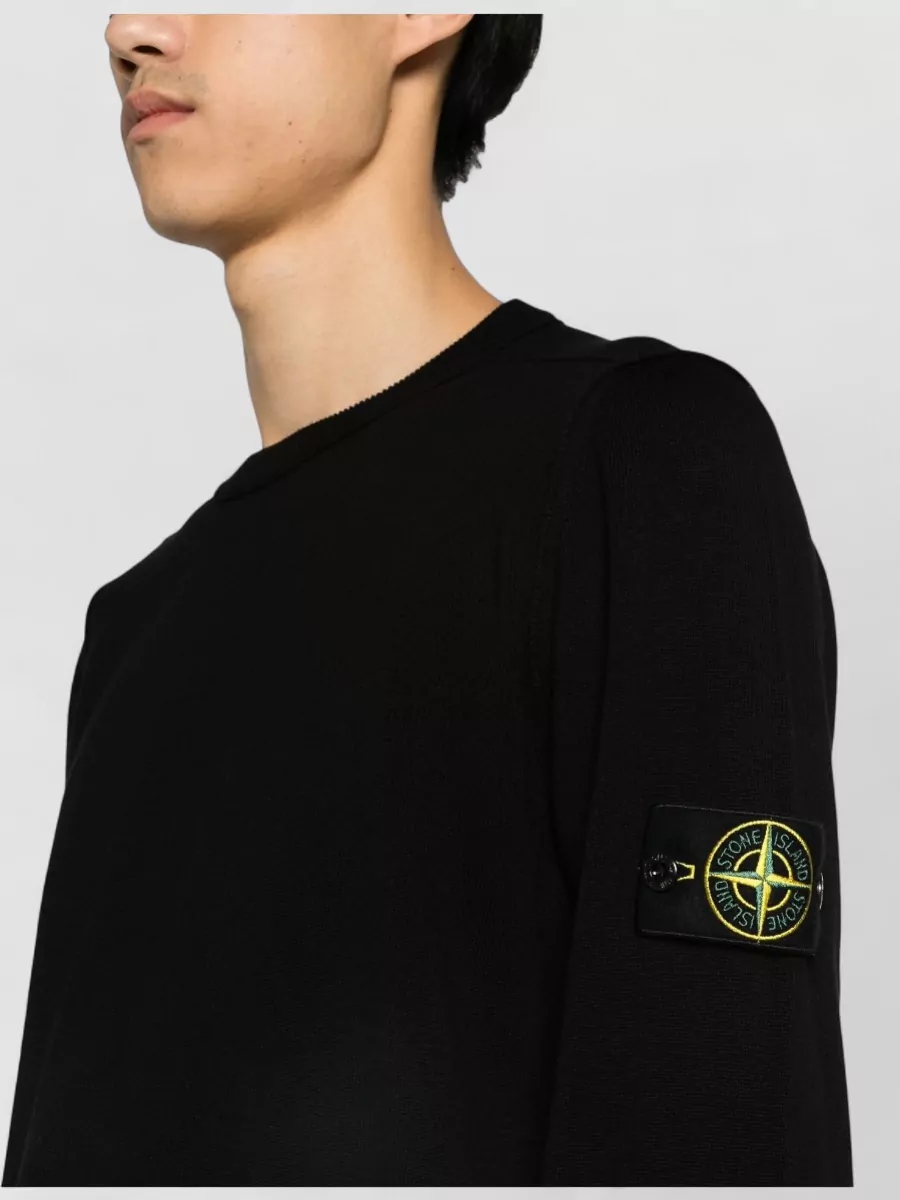 Stone Island Organic Cotton Crew-Neck Sweater