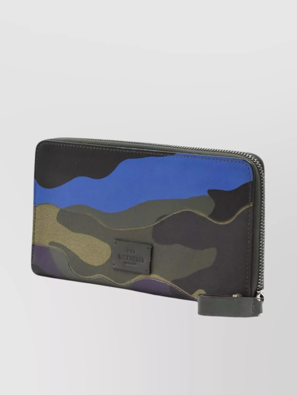 Valentino Garavani Camouflage Pattern Rectangular Shape Wallets