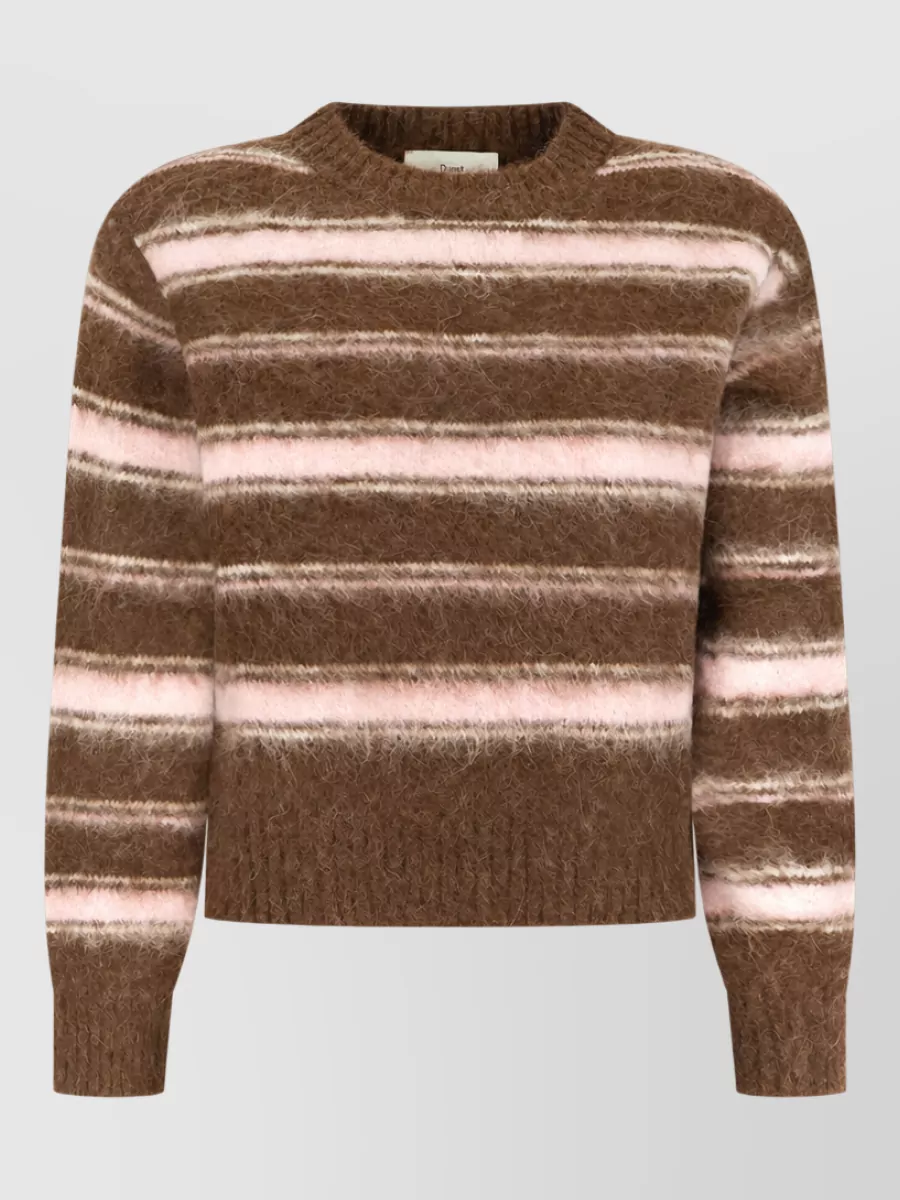Dunst alpaca wool embroidered sweater