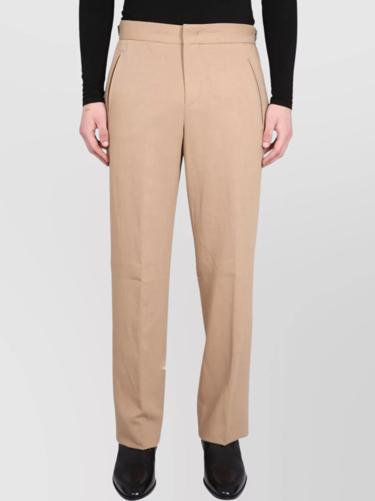 Pt Torino Regular-Fit Straight-Leg Trousers