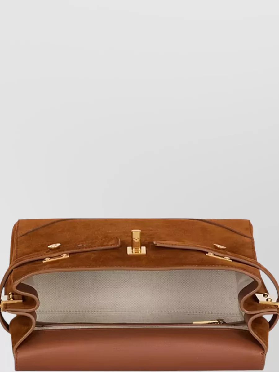 Balmain Medium Handle Bag Adjustable Strap Hardware