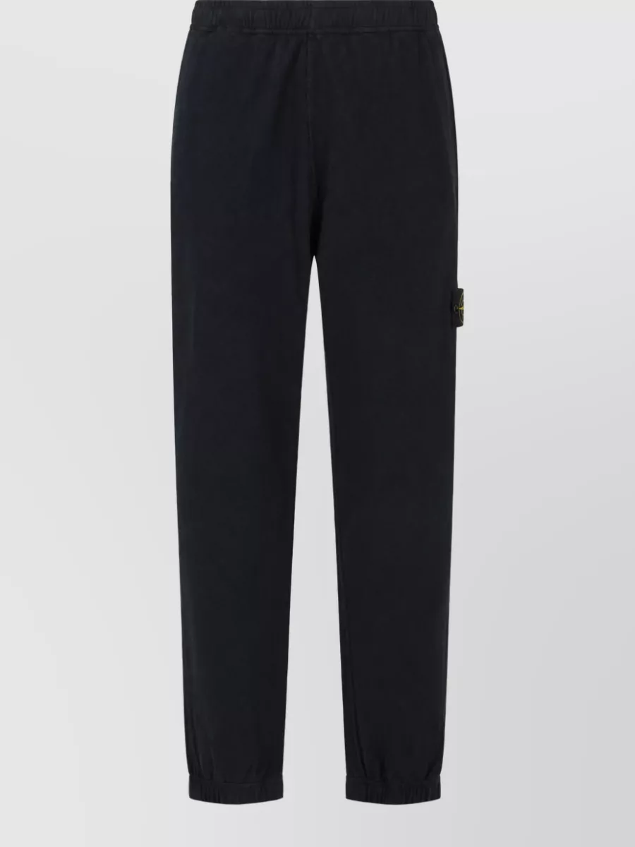 Stone Island cotton loose-fit trousers