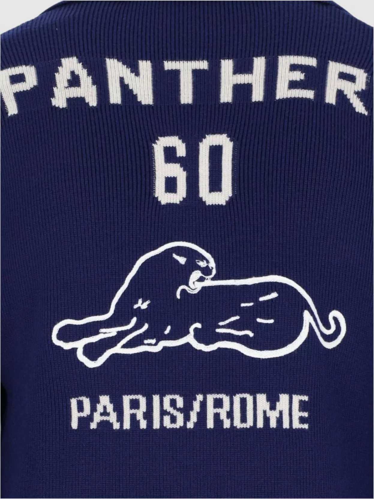 Valentino Crewneck Sweater With Embroidered Design And Front Pockets