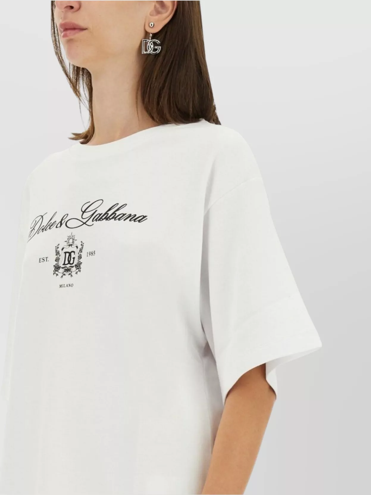 Dolce & Gabbana T-shirt With Lettering Logo