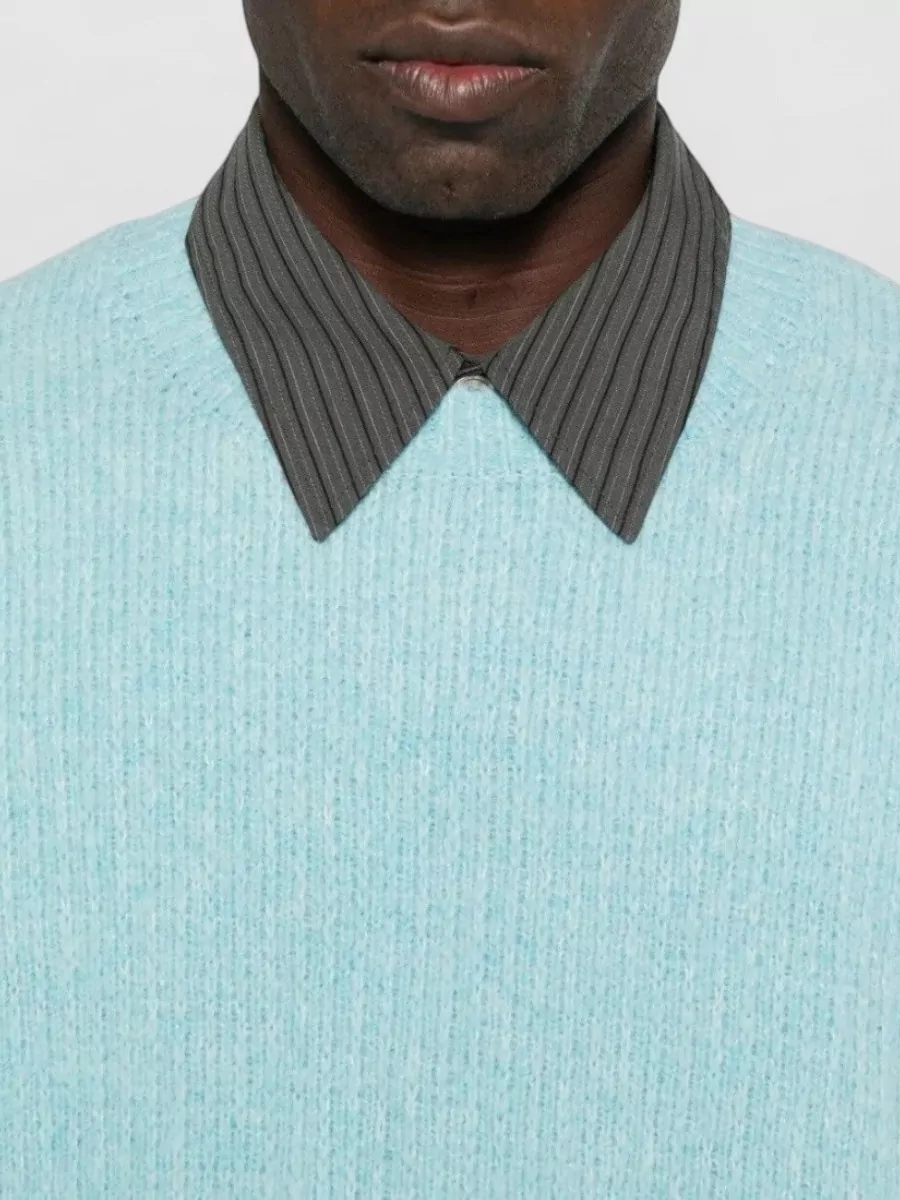 Sunflower Yak Ribbed Crewneck Jumper