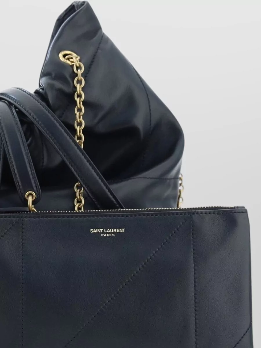 Saint Laurent Jamie 4.3 Leather Bucket Bag