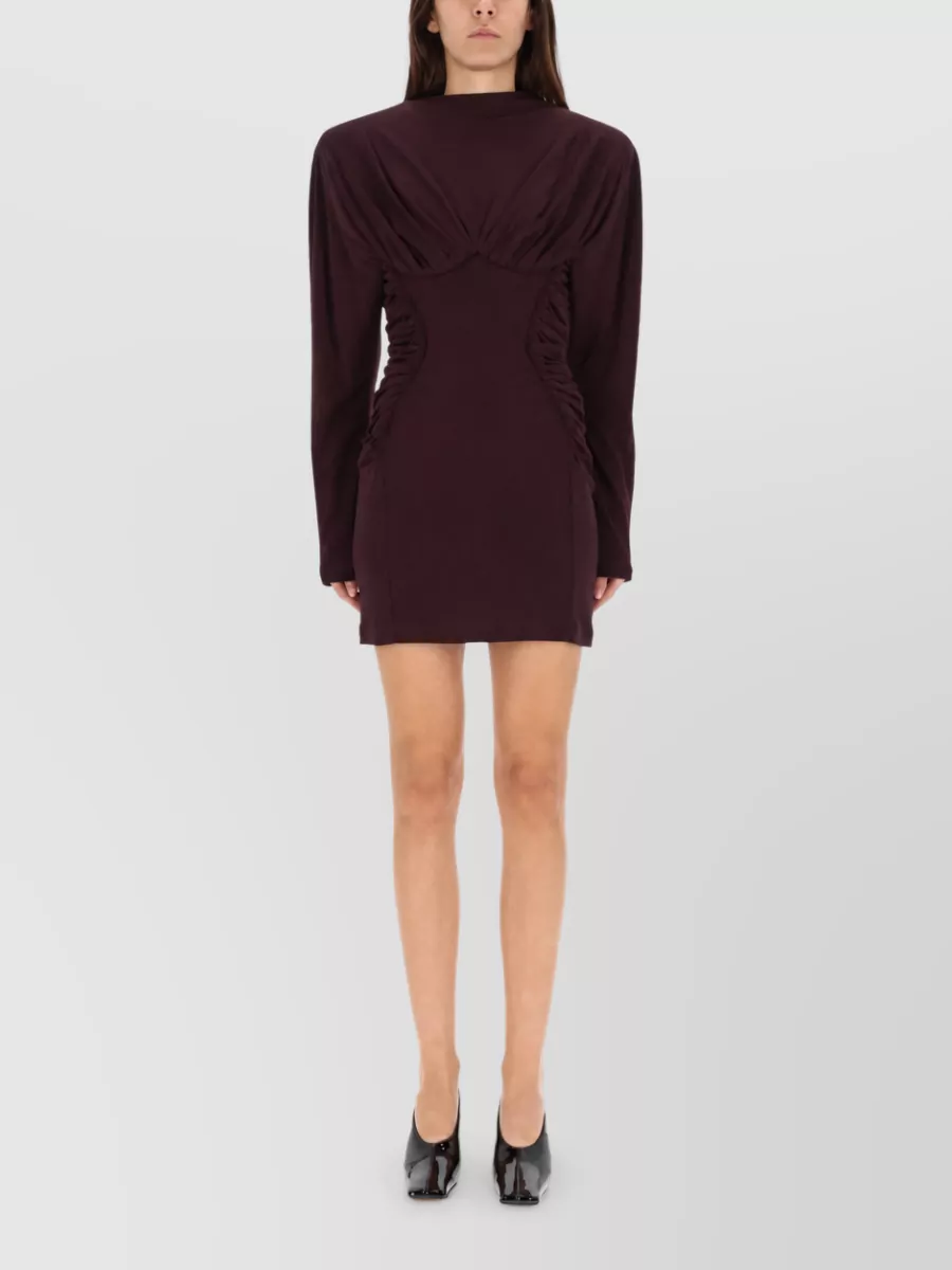 Stella Mccartney Pleated Mini Dress