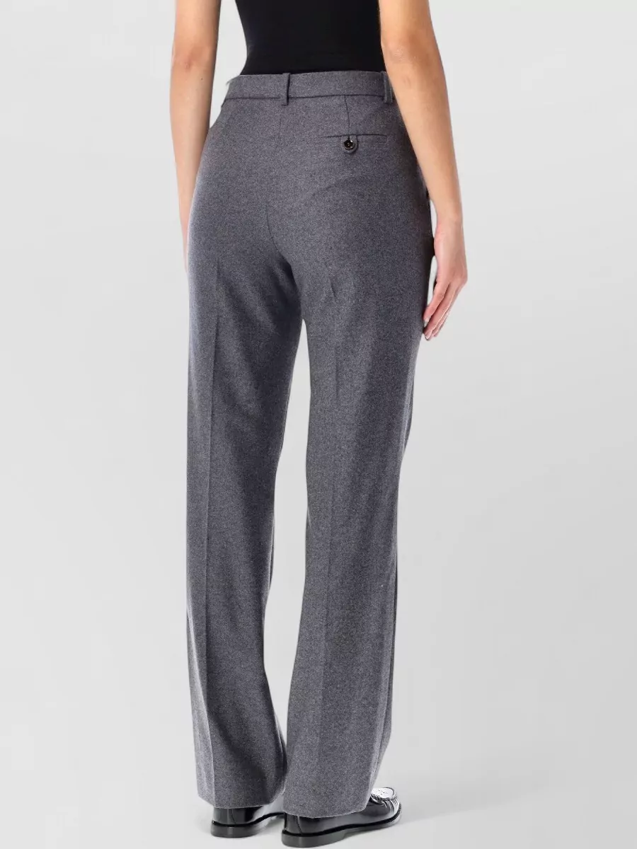 The Garment Wool Straight-Leg Tailored Trousers