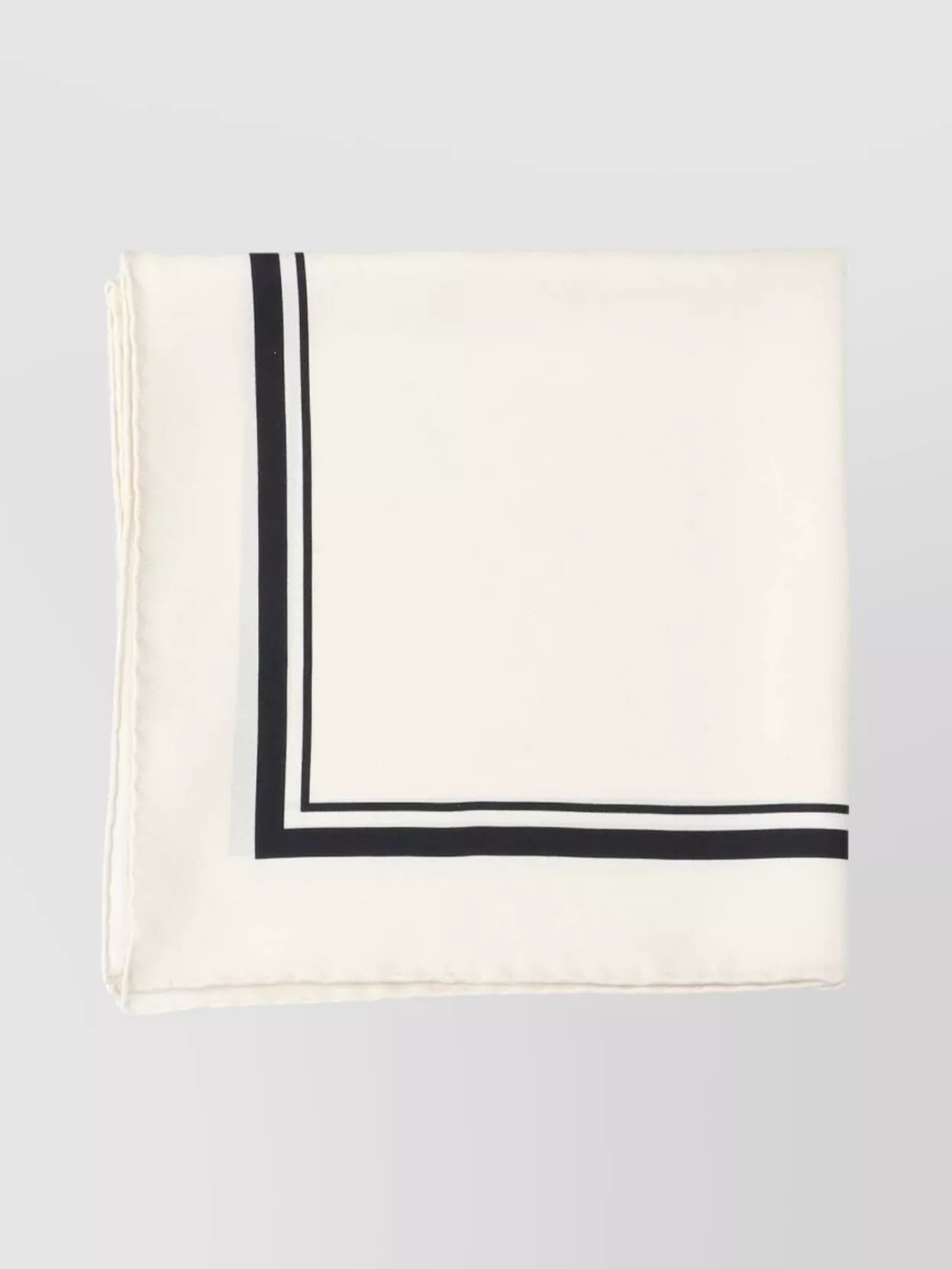 Tom Ford Scarf Square Contrast Border