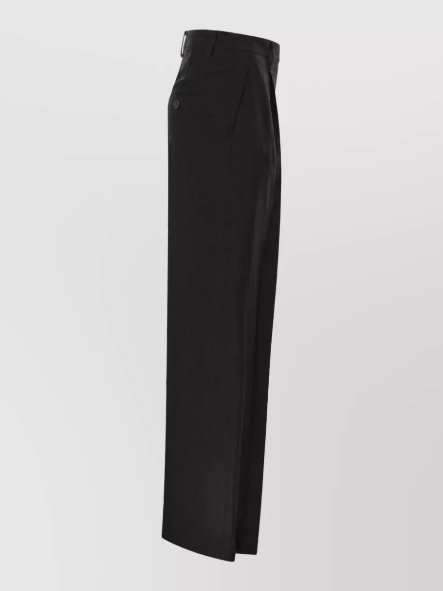 Brunello Cucinelli Wide-Leg Tailored Trousers
