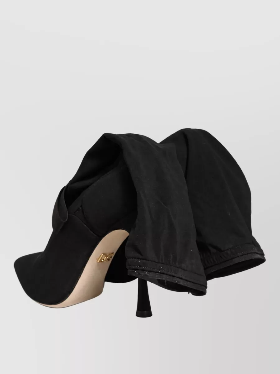 Dolce&Gabbana Mid Calf Stiletto Boots