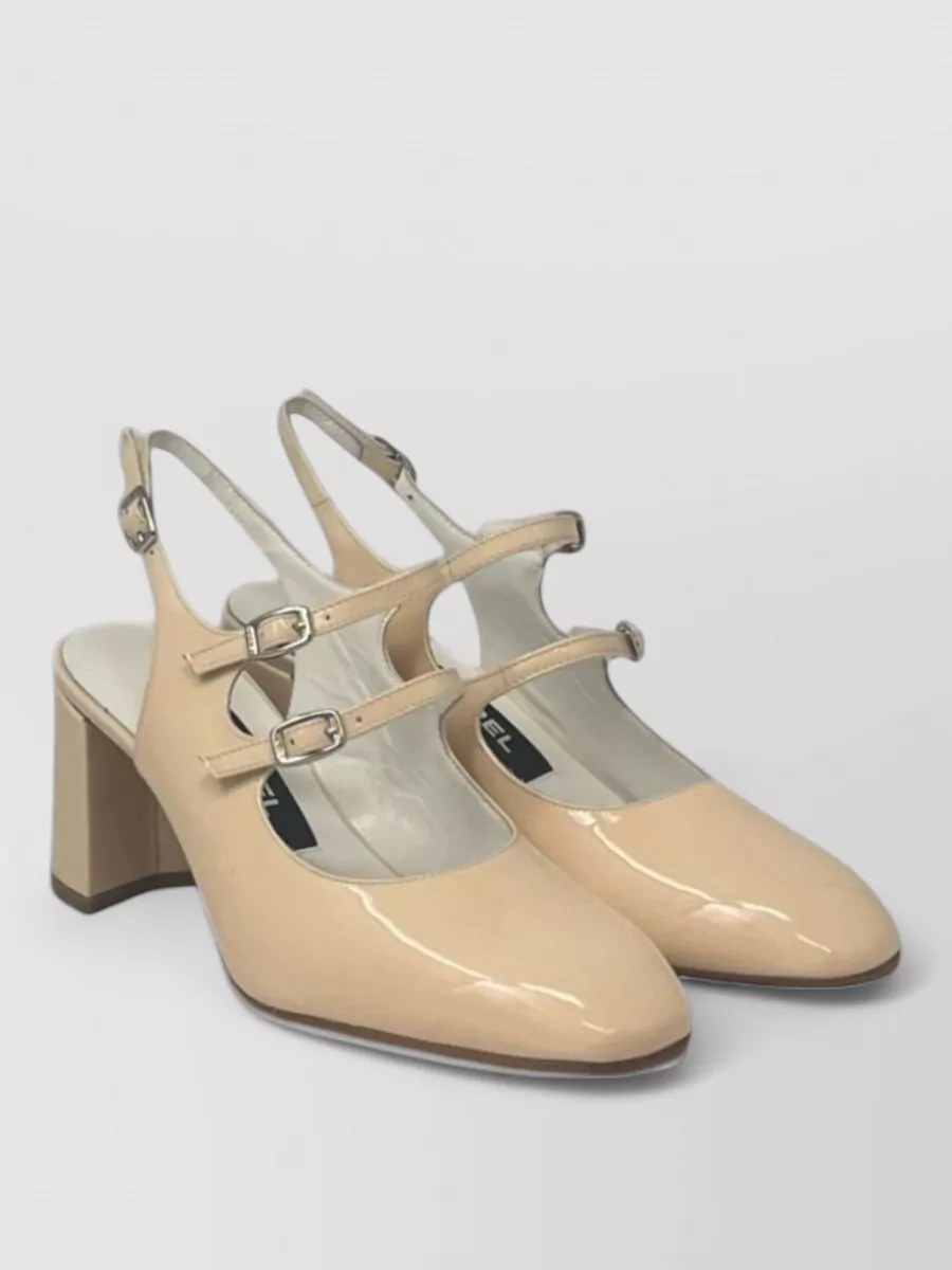 Carel Paris Patent Leather Slingback Pumps