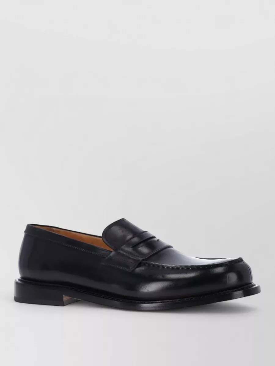 Premiata leather monk shoes