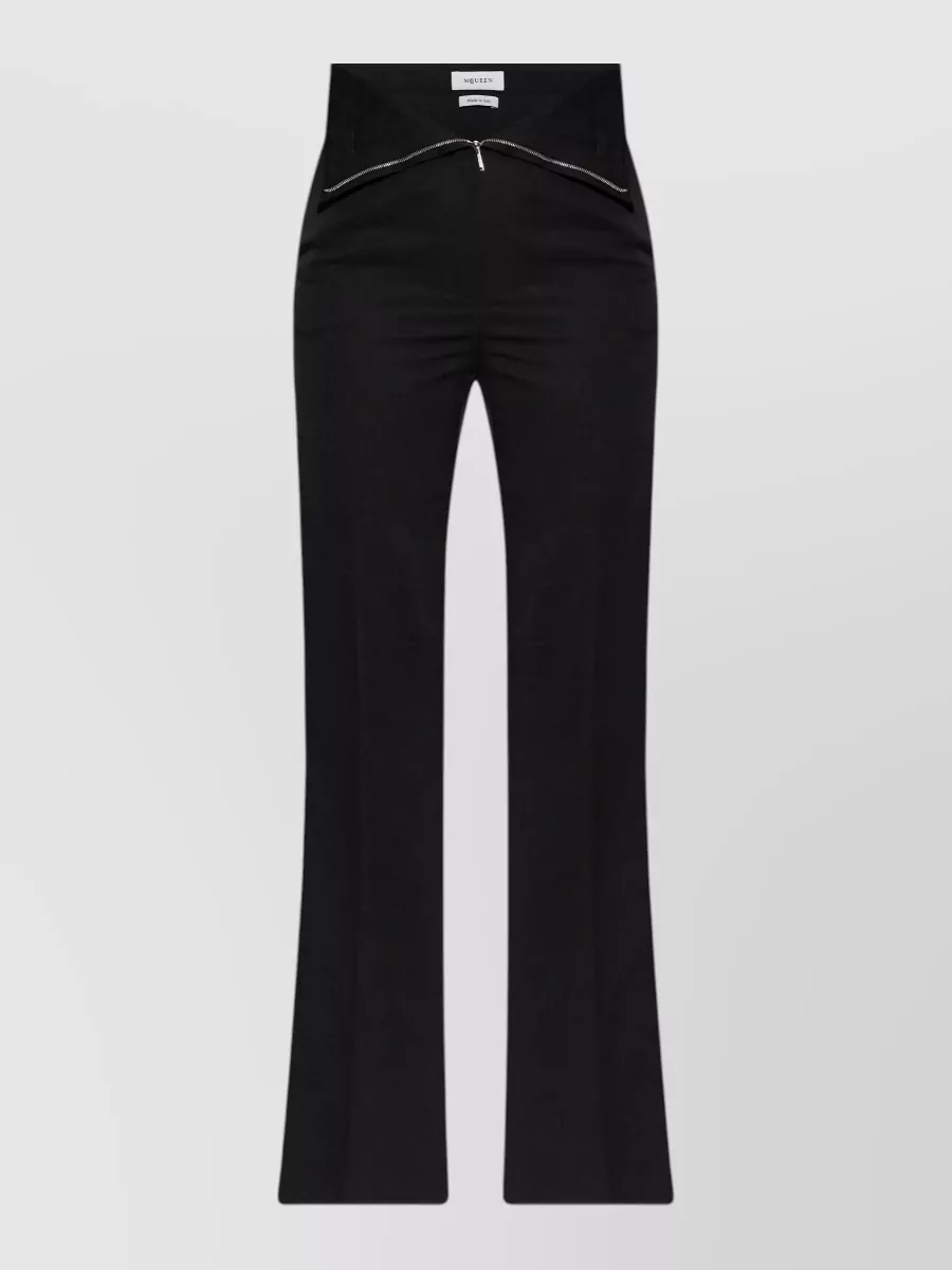 Mc Queen flared trousers