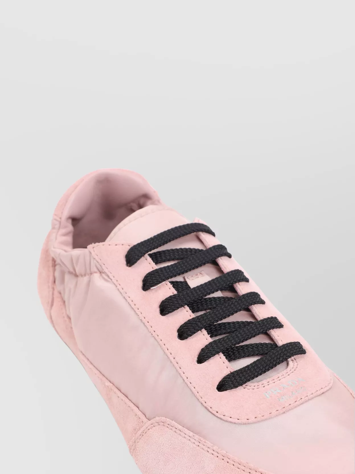 Prada Logoed Sneakers In Pink