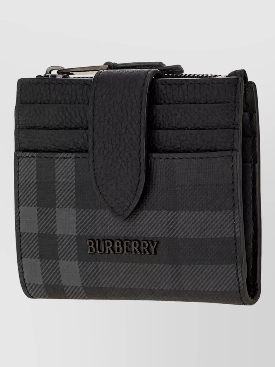 Burberry printed canvas card holder