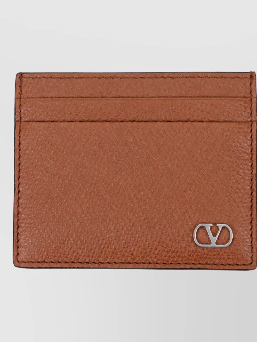 Valentino Garavani leather keyring