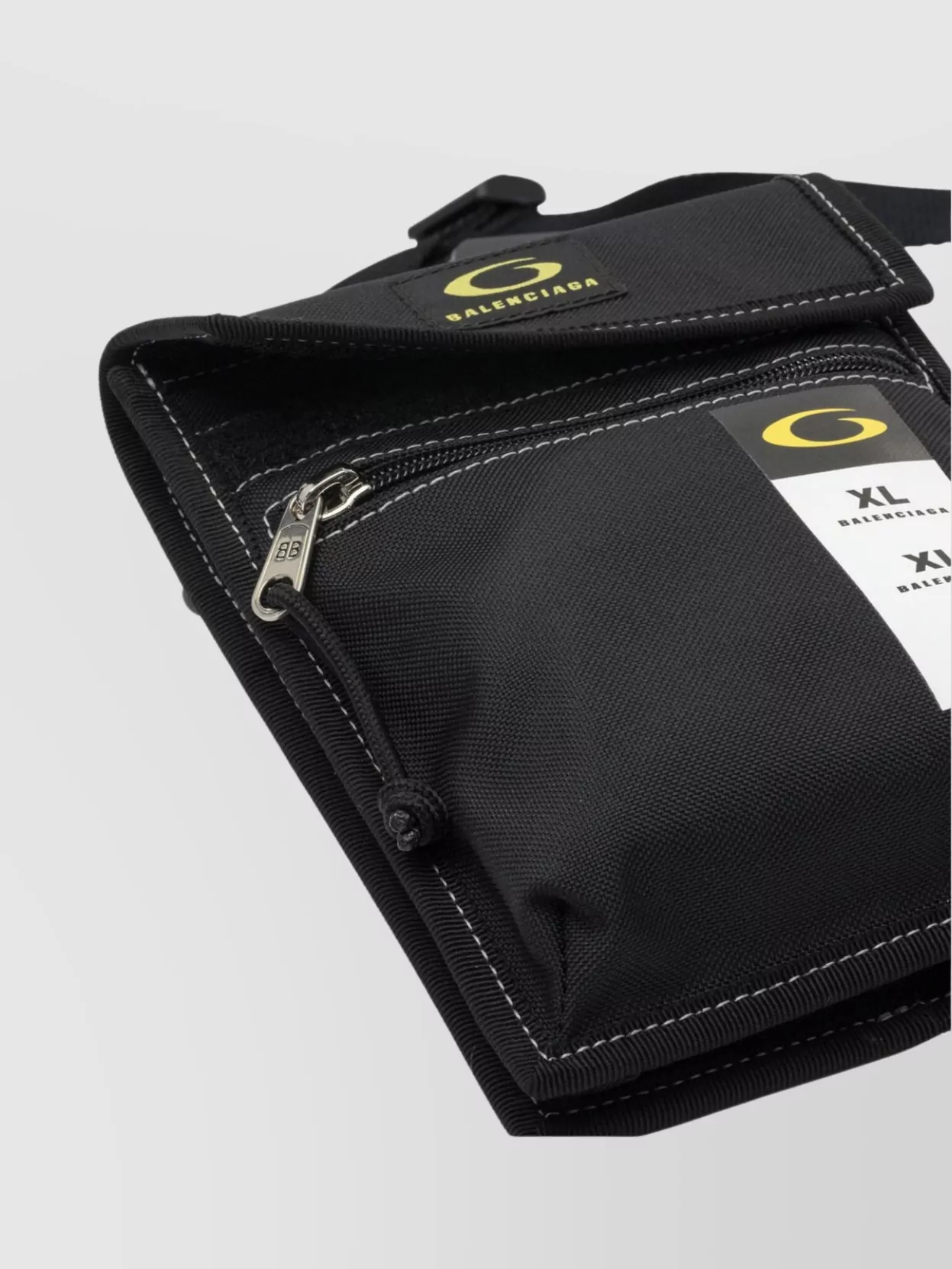 Balenciaga Shoulder Bags With Adjustable Strap And Front Zip Pocket