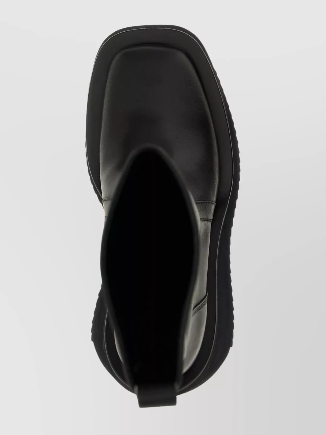 Rick Owens Ankle Boots With Platform And Square Toe