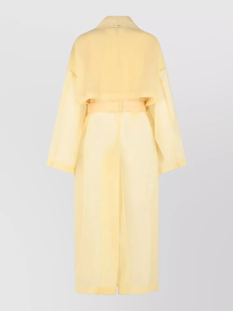 Sportmax Two-Piece Double-Breasted Trench Coat