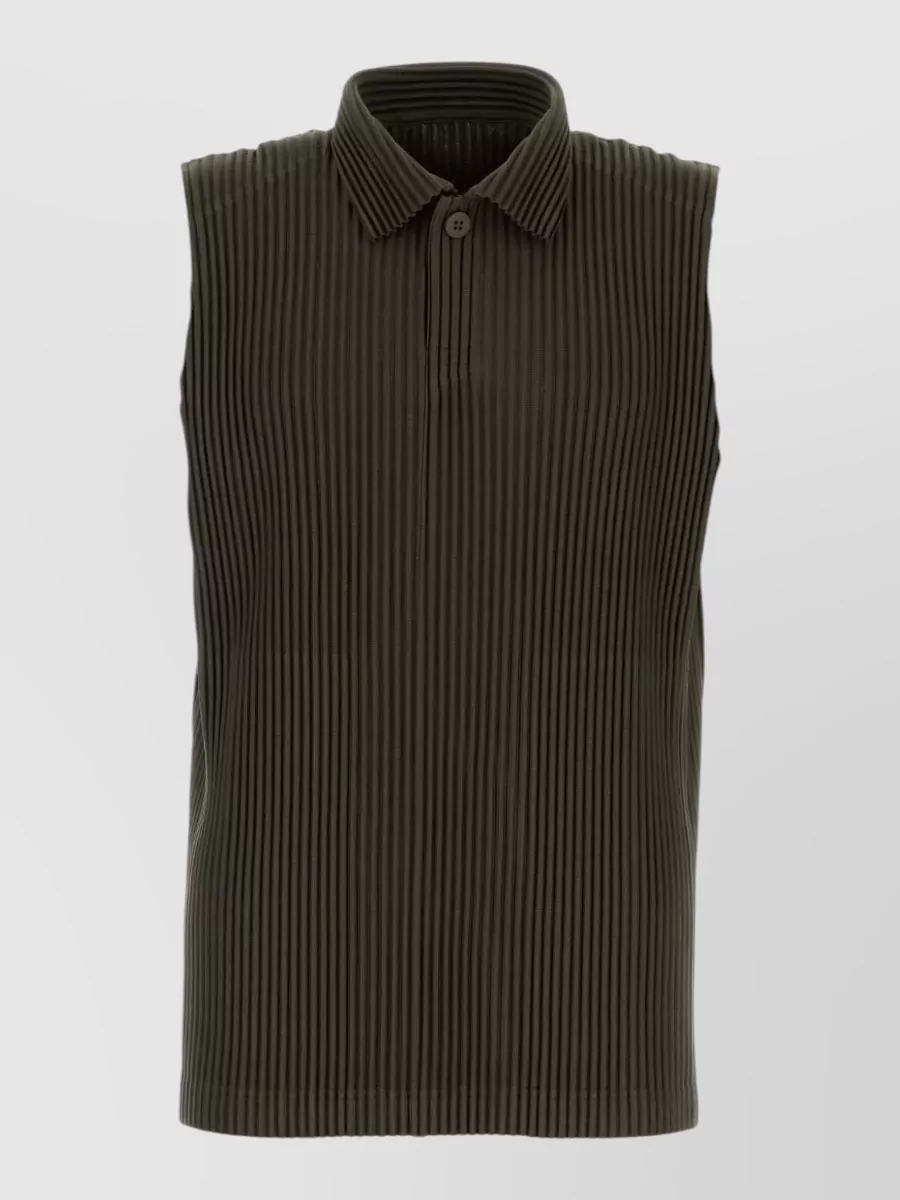 Homme Plisse Issey Miyake polyester polo shirt