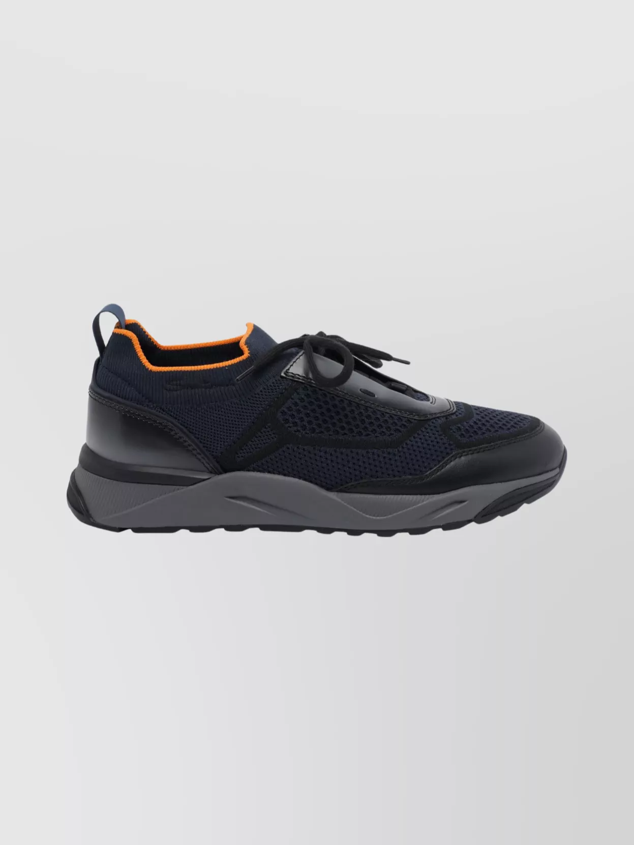 Santoni Casual Low Top Sneakers With Round Toe