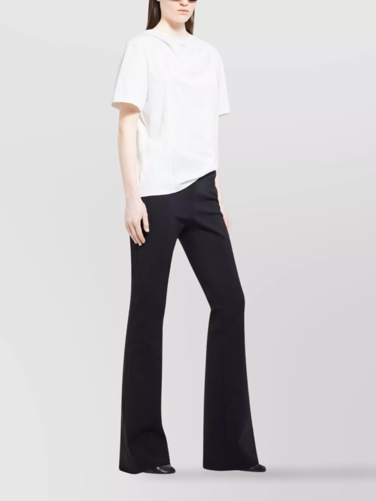 Courrèges Hooded Short Sleeves T-Shirt