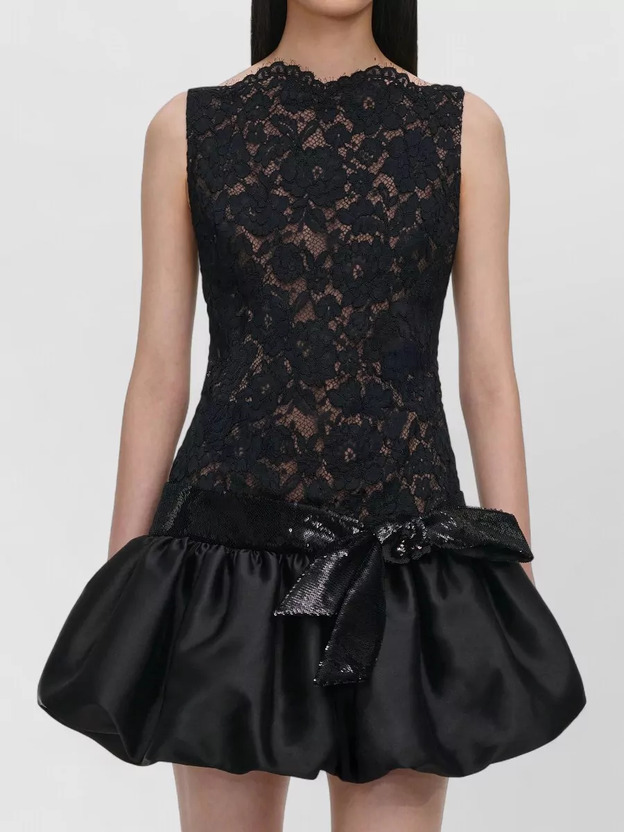 Self-Portrait Lace Mini Dress