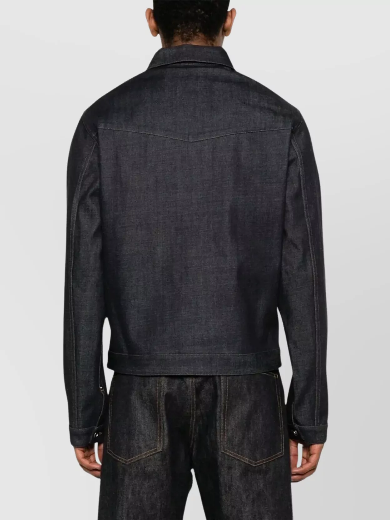Jil Sander Tailored Jacket With Chest Pocket And Point Collar